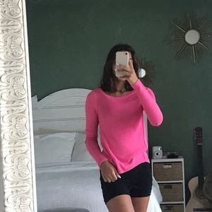 Hollister pink vintage knitted sweater
